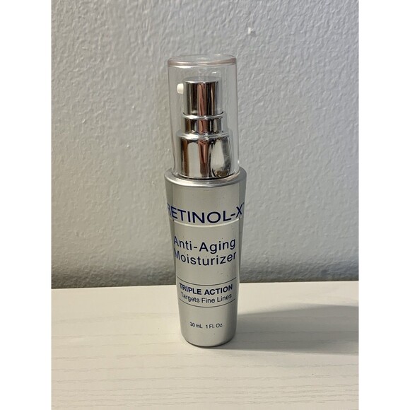 Retinol X Max Anti-Aging Moisturizer Serum Triple Action Fine Lines 1oz Beauty - Picture 1 of 7